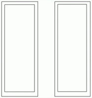 Door Window Pair